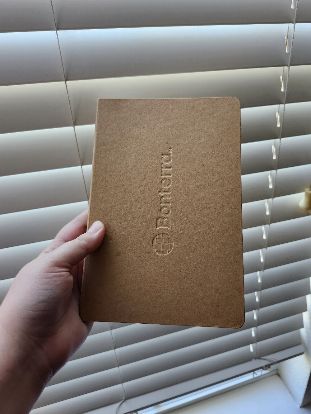 Tan Hardcover Notebook - Pocket Journal